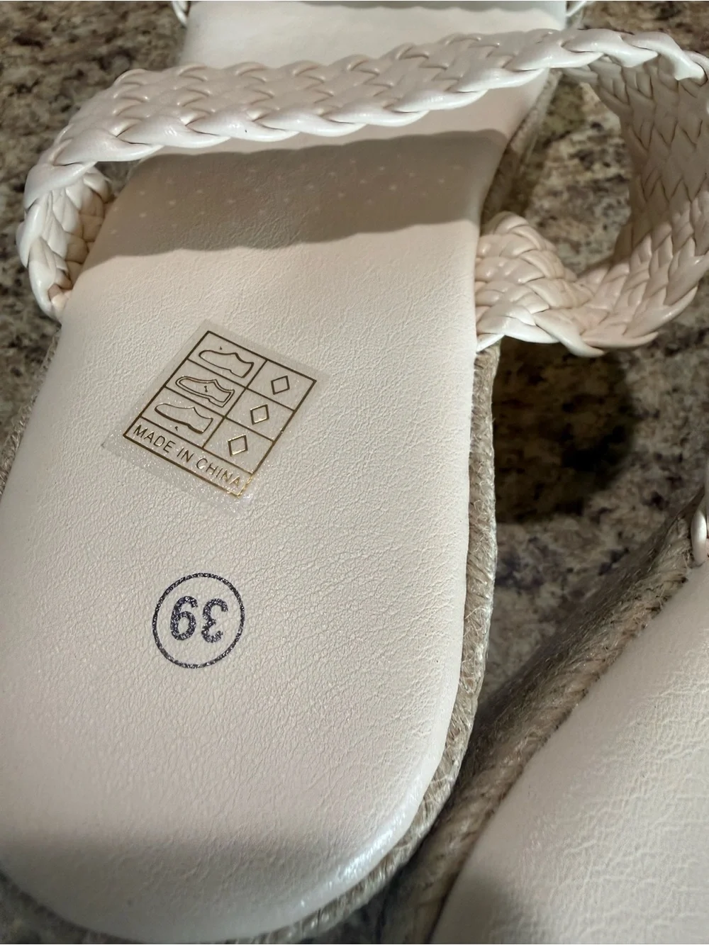 Woven Cream Platform Sandals for Women - Elevated Casual Style